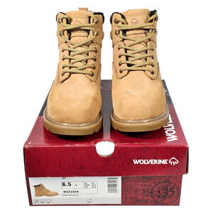 Wolverine Floorhand Women's 6.5W Insulated Steel-Toe 6" Brown Work Boots W221024